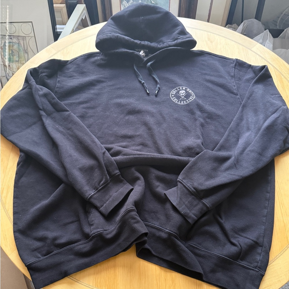 Sullen Art Collective Hoodie 3XL Black Skull Logo Graphic Streetwear